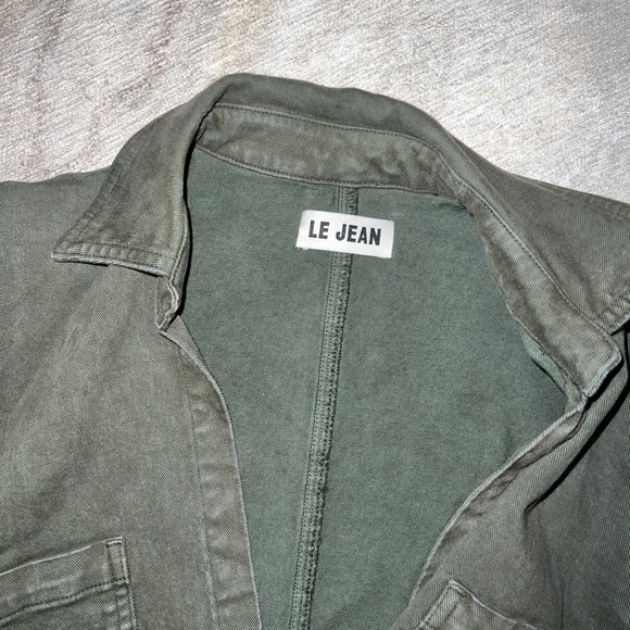 Le Jean Eliza Denim Mini Shirt Dress - Picture 13 of 15